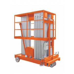 Подъемник мачтовый телескопический 250 кг 13 м TOR GTWY13-320 AC 220V 3-мачтовый (от сети) (G)